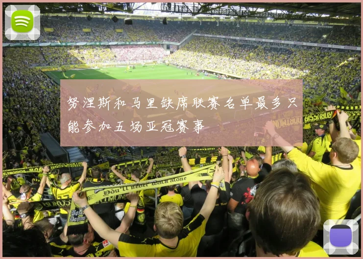 努涅斯和马里缺席联赛名单最多只能参加五场亚冠赛事